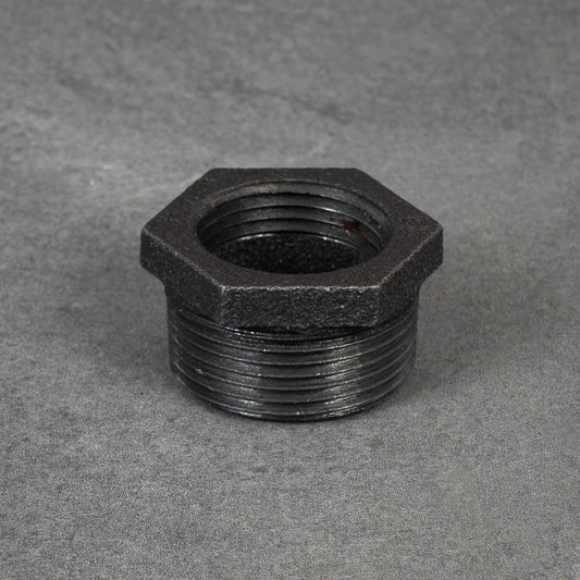 Omformer udvendig / indvendig - 40 mm / 32 mm - Natursort