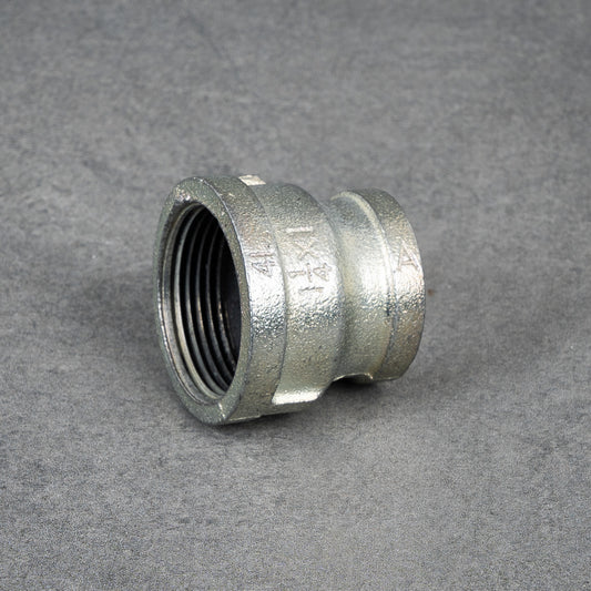 Omformer indvendig / indvendig - 40 mm / 32 mm - Galvaniseret