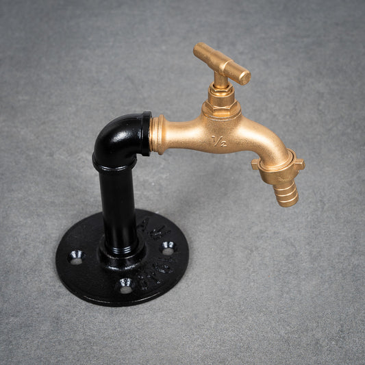 Guldkranen fungerende - 20 mm - Guld