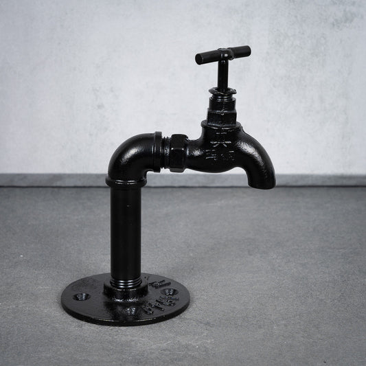 Vattenkran - 20 mm - Svartlackerad