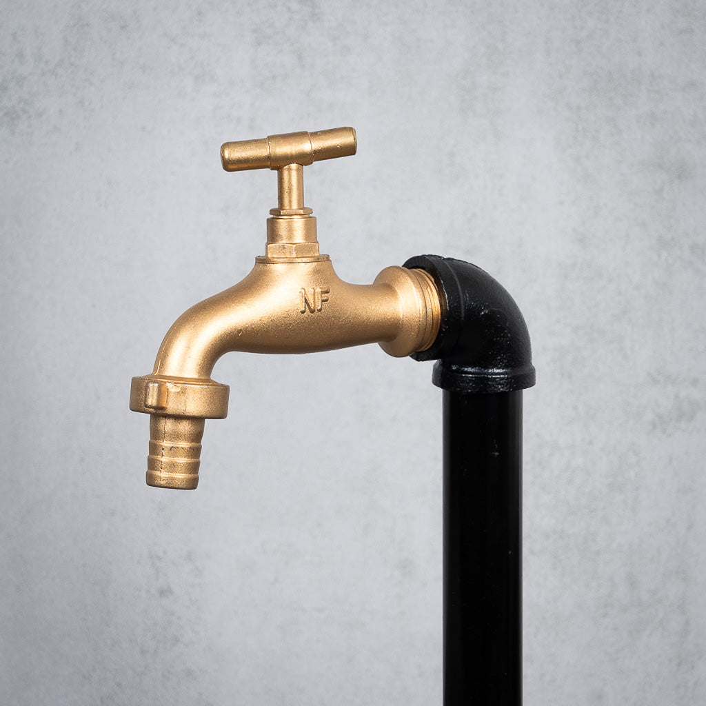 Guldkranen fungerende - 26 mm - Guld