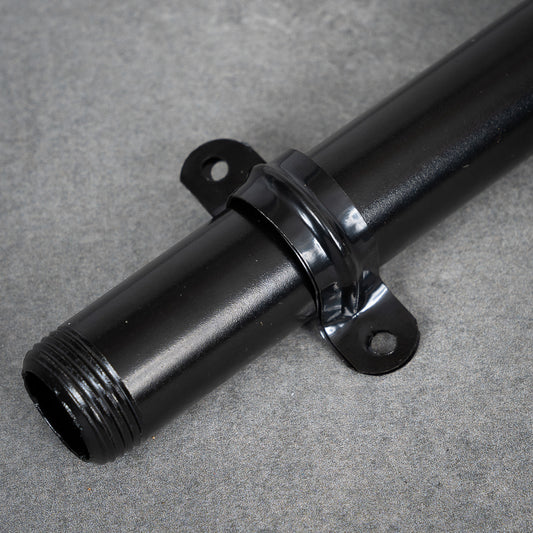 U-jern Sporet - 20 mm - Sortlakeret