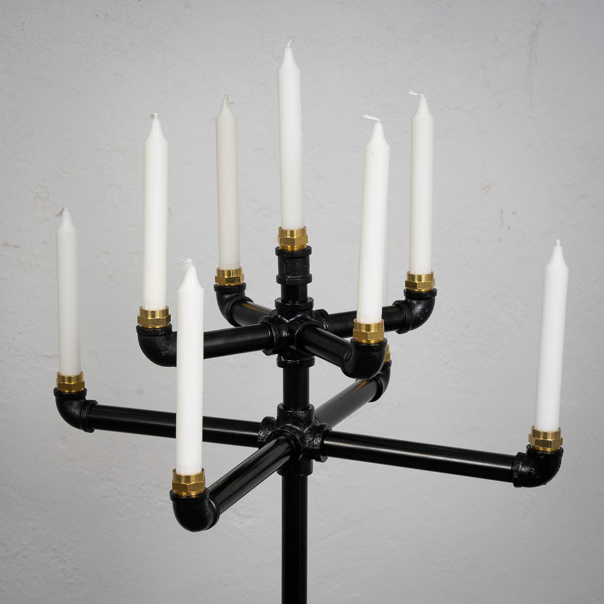 Lysestagen Ni-armede banditten - DIY