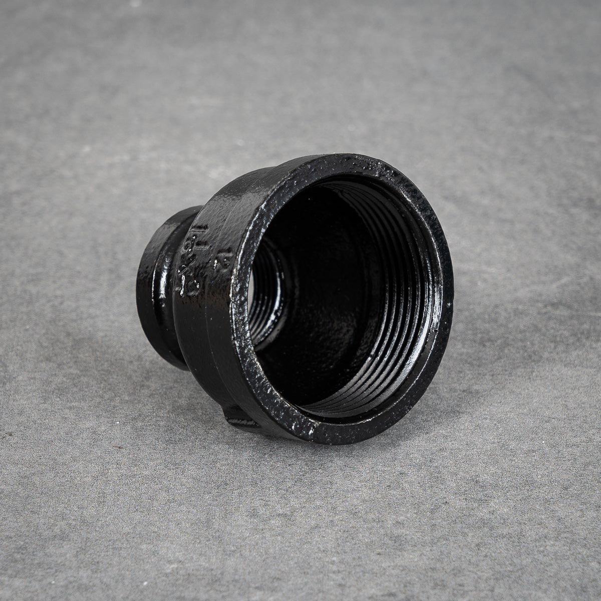 Omformer indvendig / indvendig - 46 mm / 26 mm - Sortlakeret