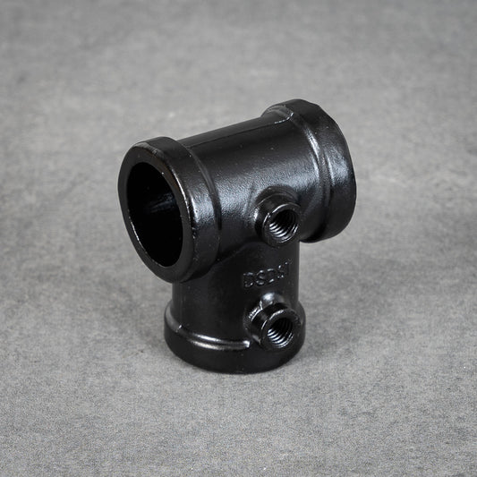 Friflytende T-kors - 26 mm - Sortlakeret