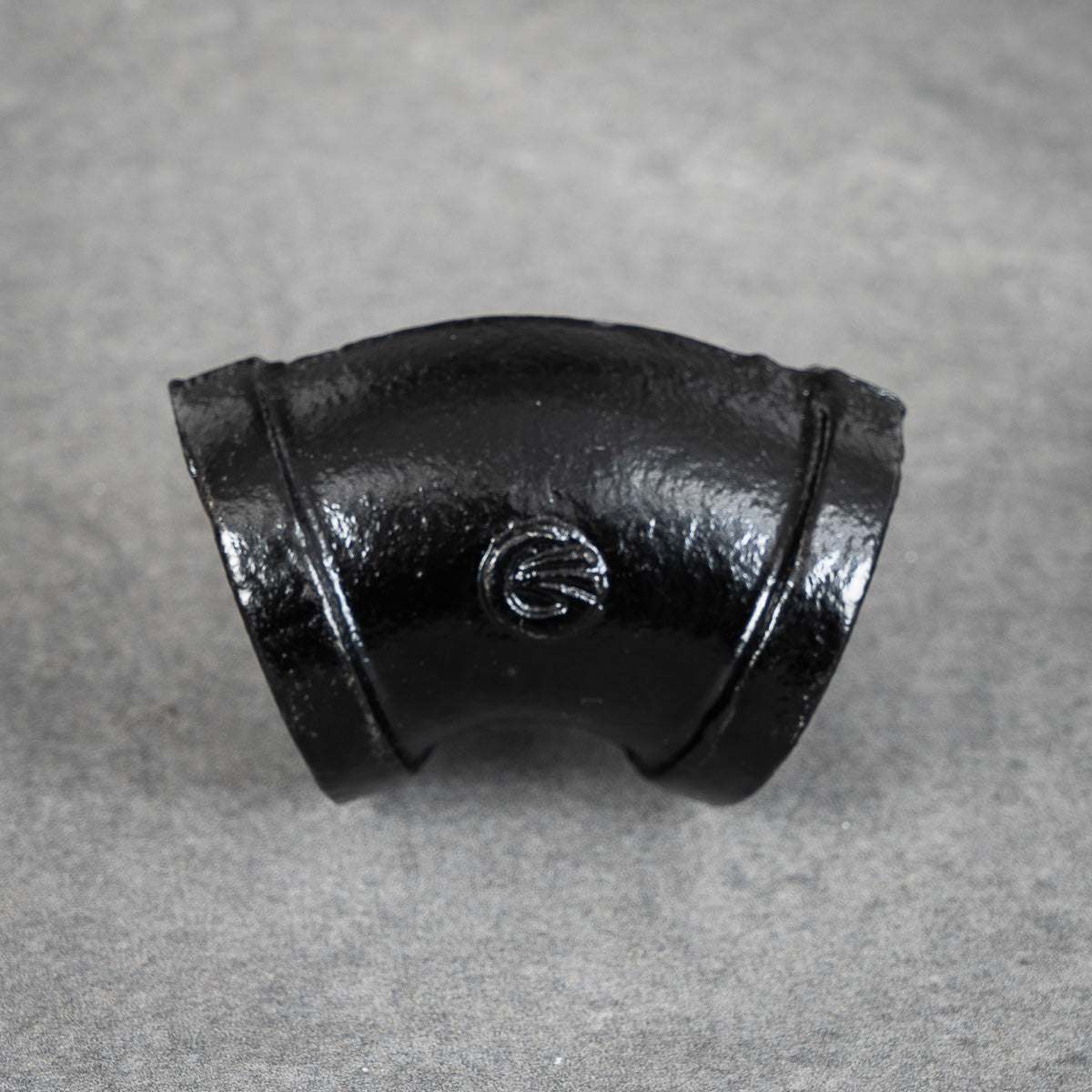 Pipe bend 45° - 32 mm - Black lacquered