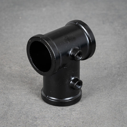 Friflytende T-kors - 32 mm - Sortlakeret