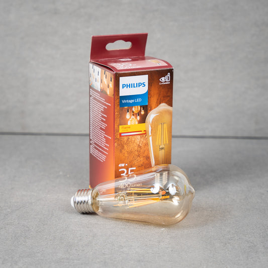 Philips LED Vintage 4W Pære