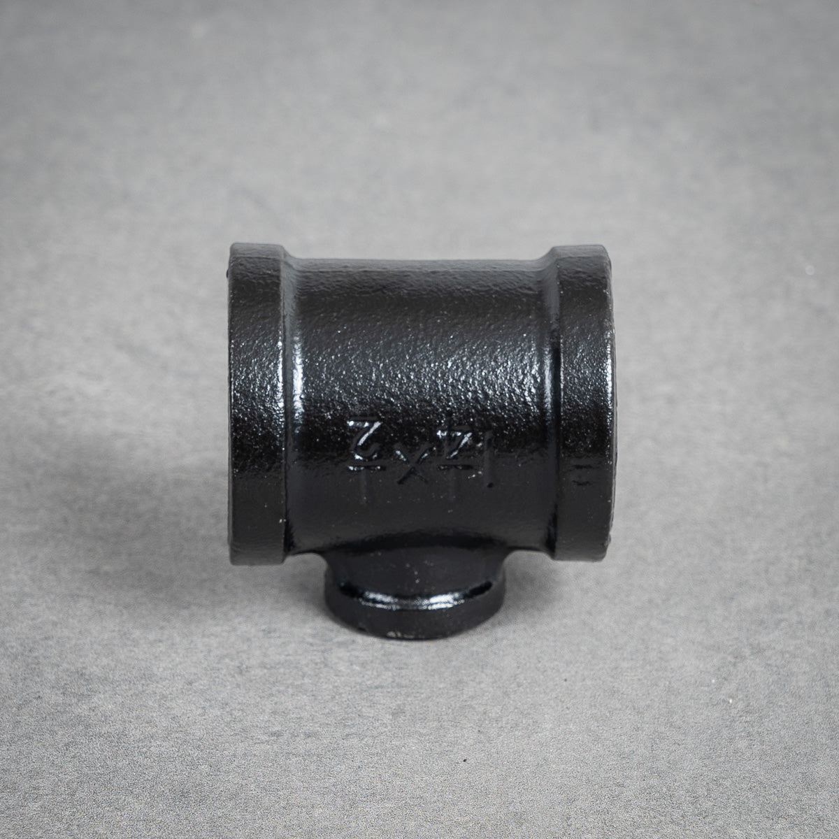 Złącze T / Uchwyt do wina - 40 mm / 20 mm - Czarny lakierowany