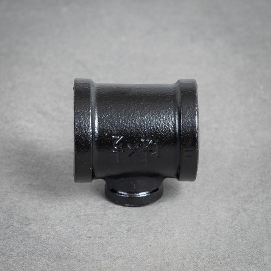 T-liitin / Viinipidike - 40 mm / 20 mm - Mustamaalattu