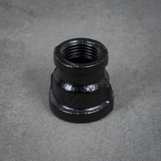 Adapter wewnętrzny / wewnętrzny - 20 mm / 26 mm - Czarny lakierowany