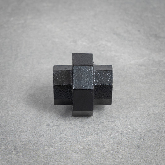 Skarvkoppling - 32 mm - Sortlakeret