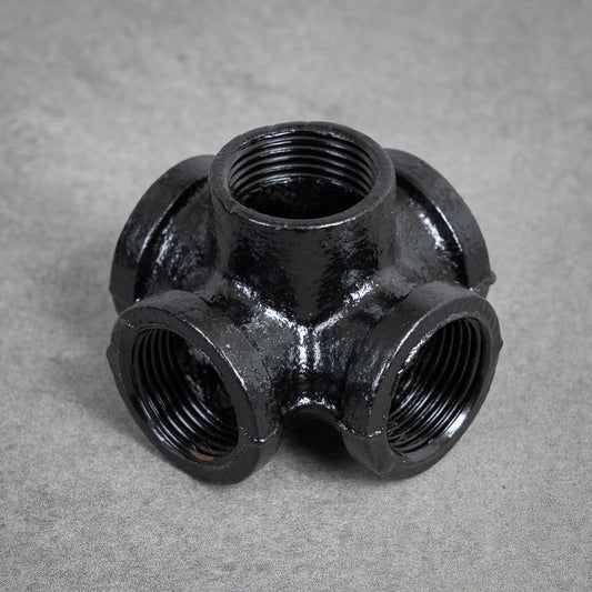 Fem-liitin - 26 mm - Mustamaalattu