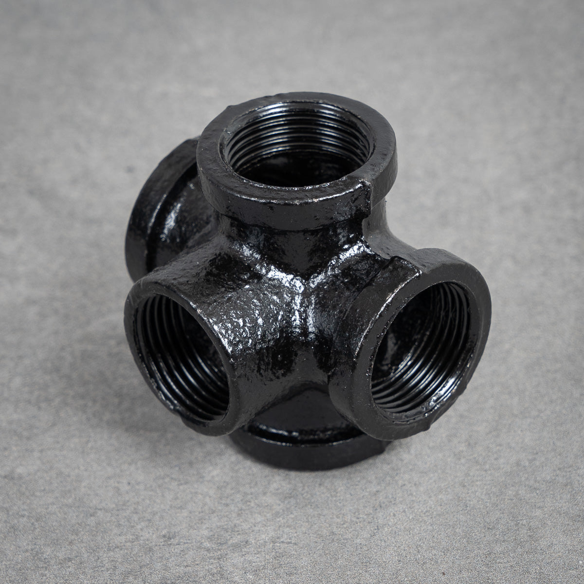 Fem-kobling - 26 mm - Sortlakeret