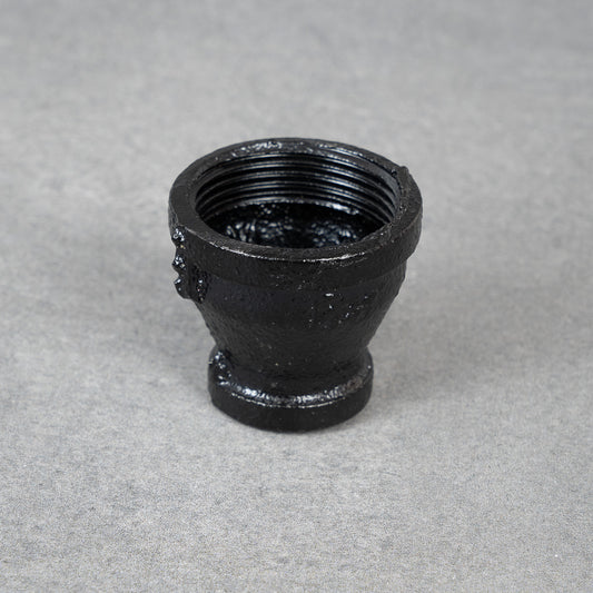 Omformer indvendig / indvendig v2 - 40 mm / 26 mm - Sortlakeret