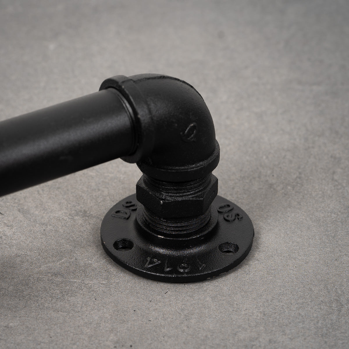 Rørbøjning 90° - 32 mm - Sortlakeret