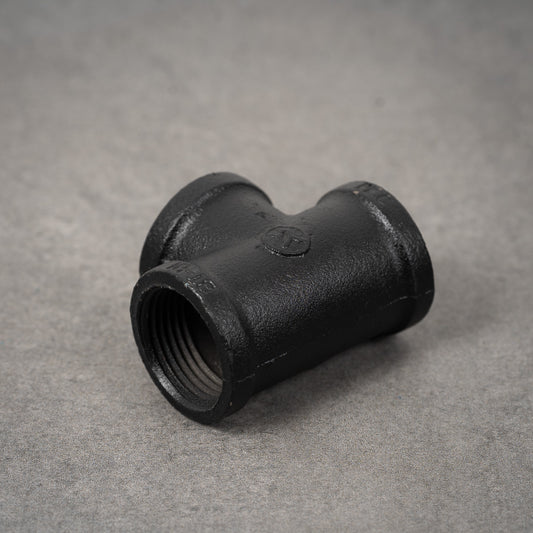 T-Kupplung - 32 mm - Schwarz lackiert