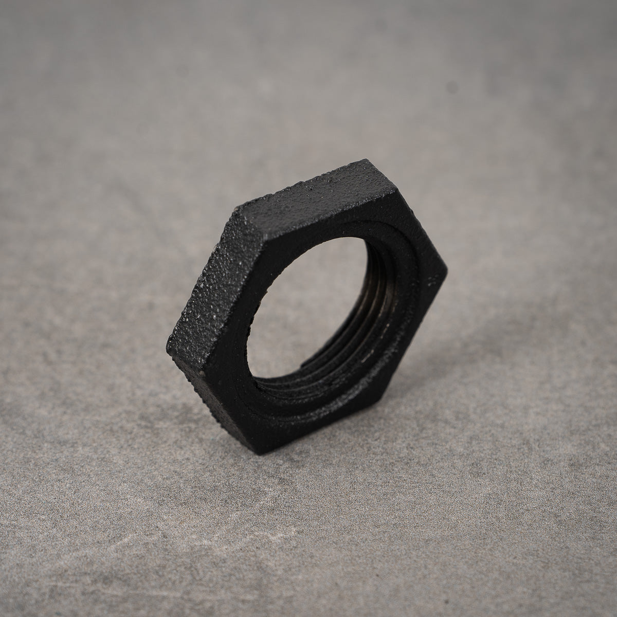 Låsemøtrik - 32 mm - Sortlakeret