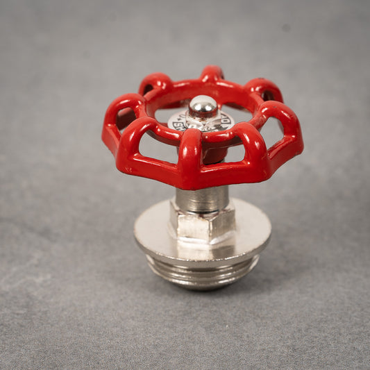 Handvred - 32 mm - Rot / Silber