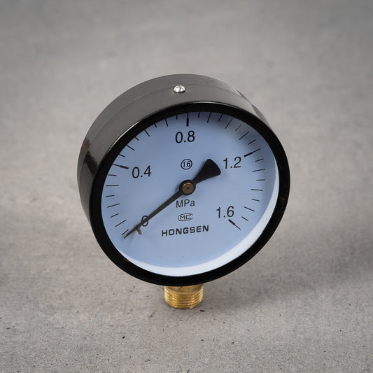 Druckuhr Hongsen - 20 mm - Schwarz/Kupfer