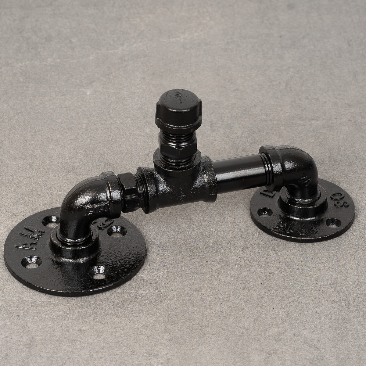 T-koppling - 20 mm - Svartlackerad