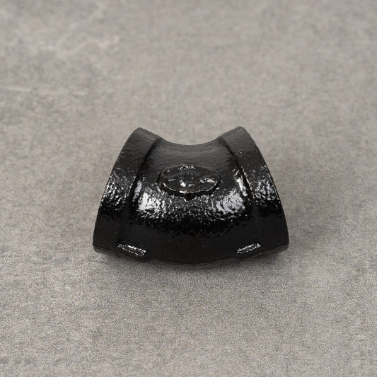 Putkikulma 45° - 20 mm - Mustamaalattu