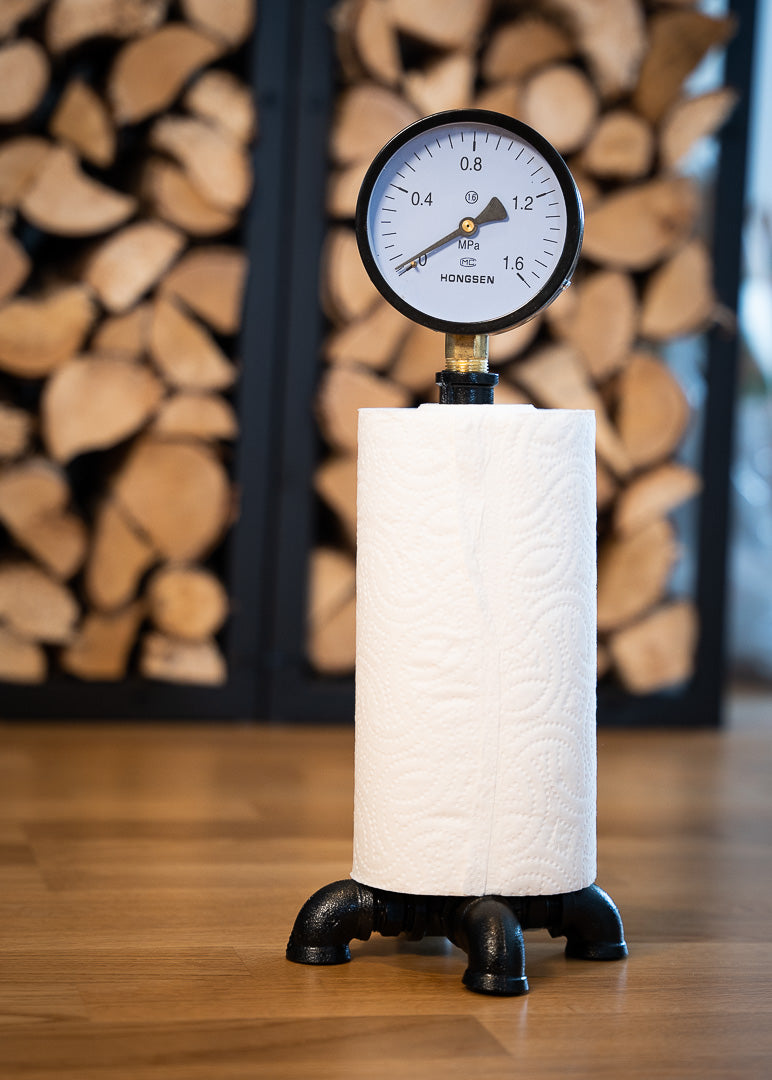 Holder "Clock" for paper towels - DIY