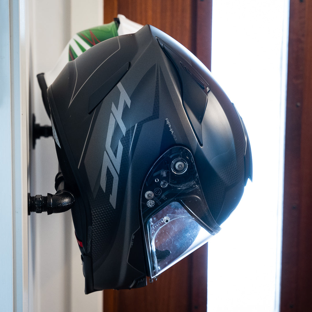 Hjelmholderen Trollis til to hjelme - 20 mm - DIY