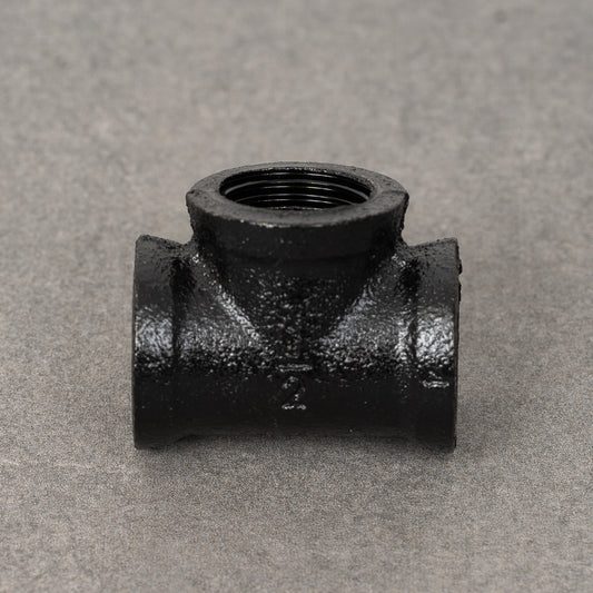 T-liitin - 20 mm - Mustamaalattu