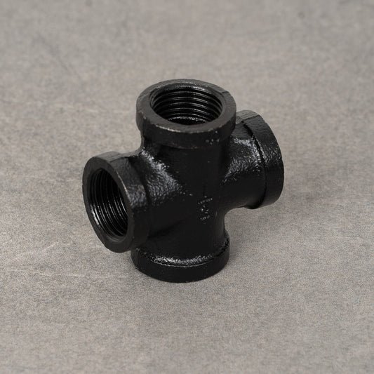 Fyr-kors - 20 mm - Mustamaalattu