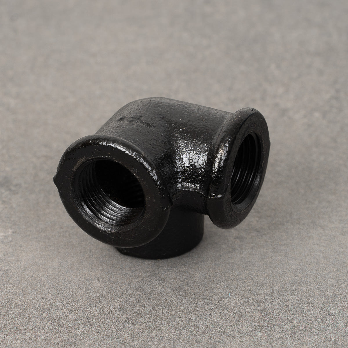 Drei-Wege-Verbindung - 20 mm - Schwarz lackiert