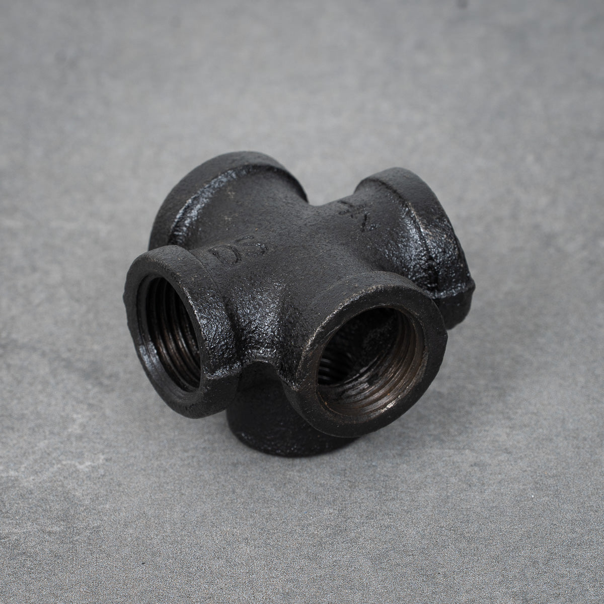 Fem-kobling - 20 mm - Sortlakeret