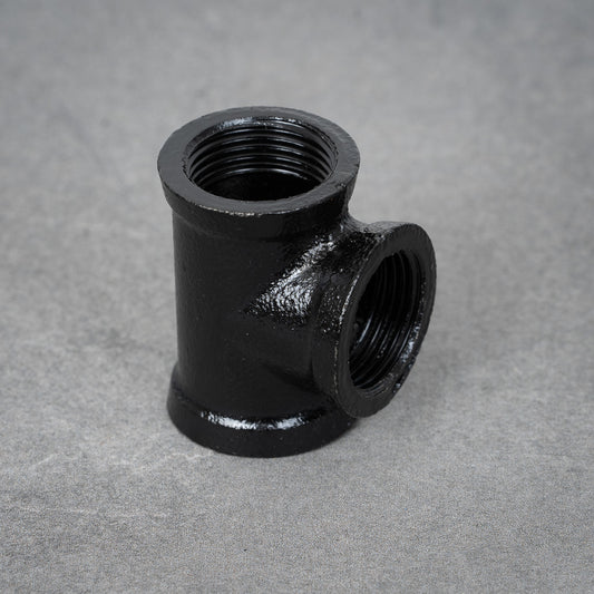 T-Kupplung - 26 mm - Schwarz lackiert