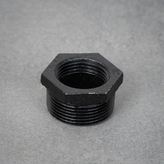 Omformer indvendig / udvendig - 32 mm / 40 mm - Sortlakeret