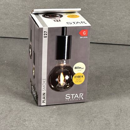 STAR Big Bulb LED E27 Plain Smoke