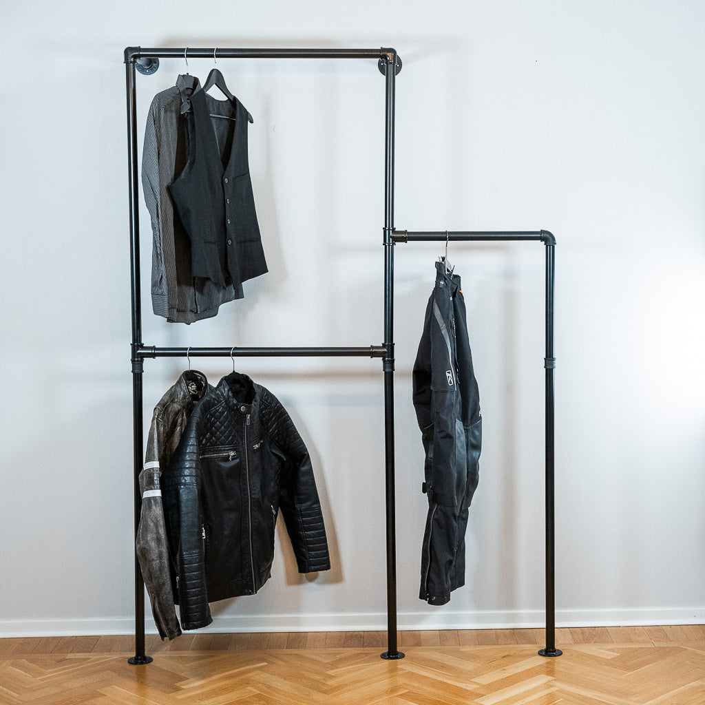 Modulära Rack ModuRack – modulära klädställningar i rördesign | Piperebel