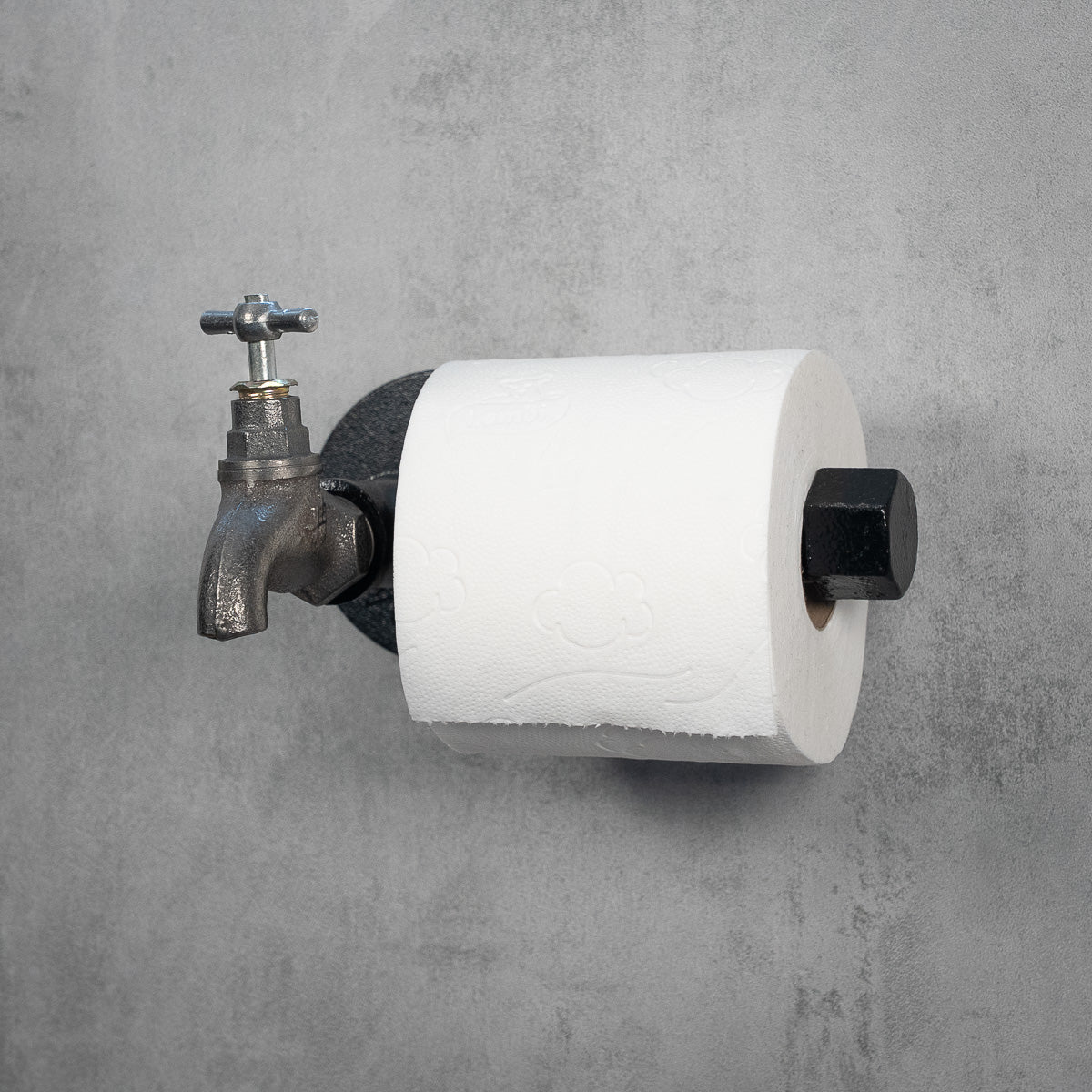 Pappersholder toiletpapir IronRoll - DIY