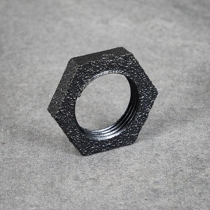 Lock nut - 26 mm - Black coated