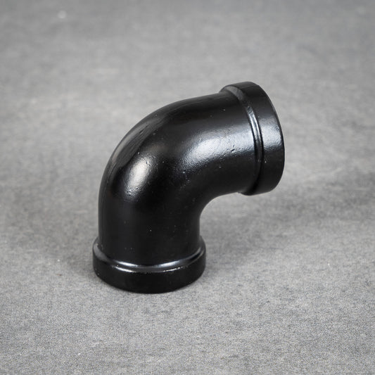 Fri Elbow 90° - 26 mm - Black Coated