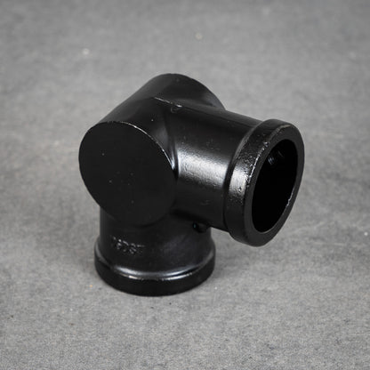 Free Three-coupling - 32 mm - Black lacquered