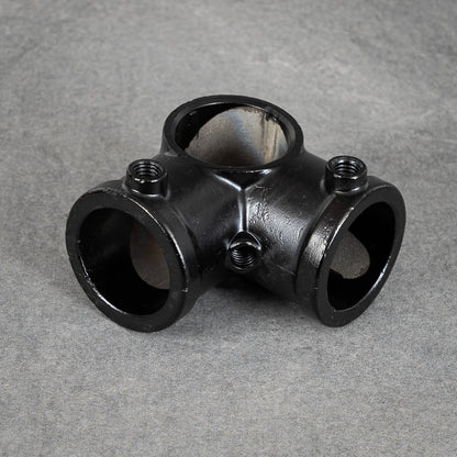 Free Three-coupling - 32 mm - Black lacquered