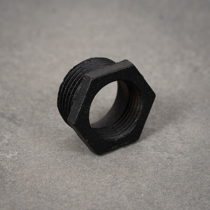 Konverter außen / innen - 32 mm / 26 mm - Schwarz lackiert