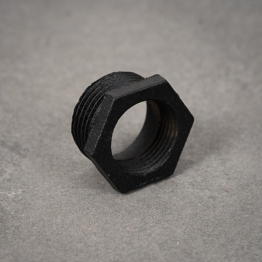 Omvandlare utvändig / invändig - 32 mm / 26 mm- Svartlackerad