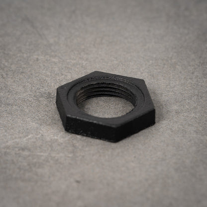 Sicherungsmutter - 32 mm - Schwarz lackiert