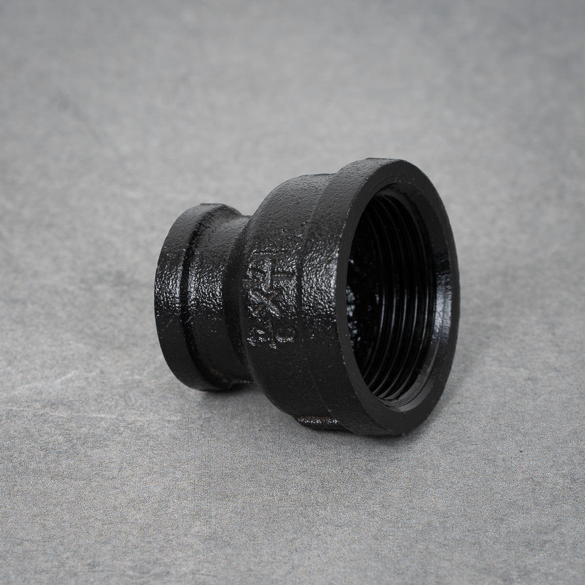 Omvandlare invändig / invändig - 40 mm / 26 mm- Svartlackerad